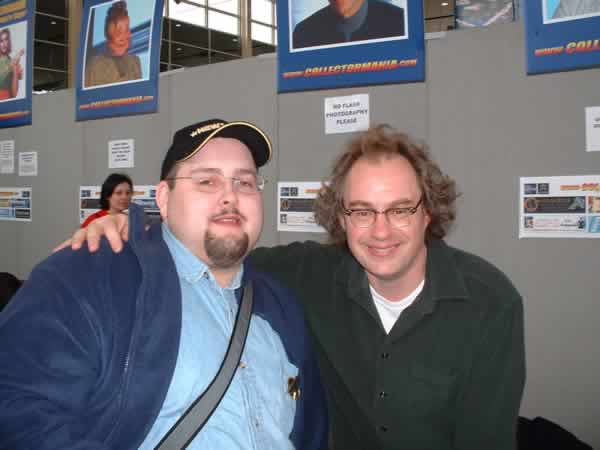 Me and John Billingsley