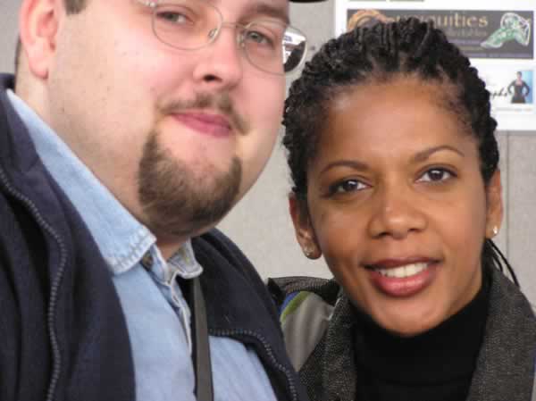 Me and Penny Johnson